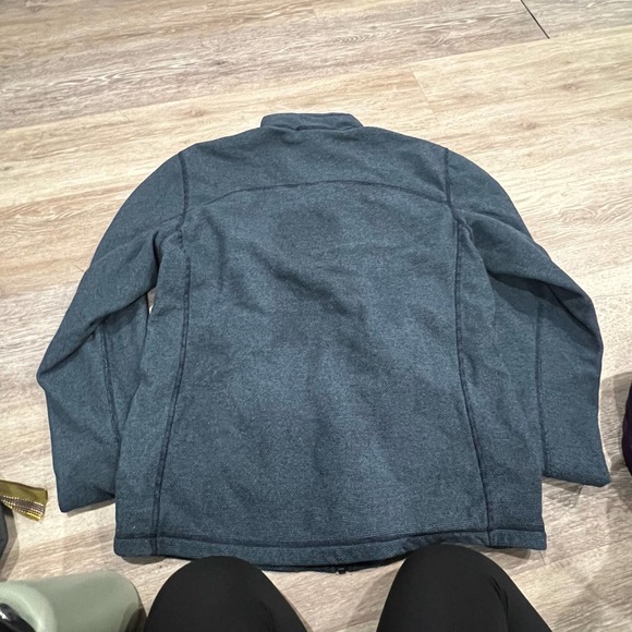 The North Face Blue Full Zip Men's Sweater Large - Picture 2 of 5